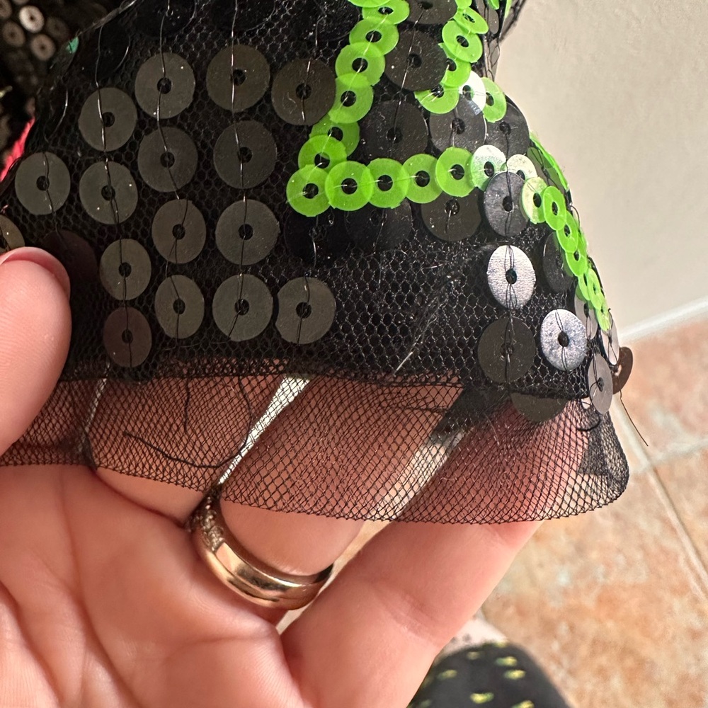 Lola + The Boys Black and Pink Sequin Slip Dress - Picture 6 of 10